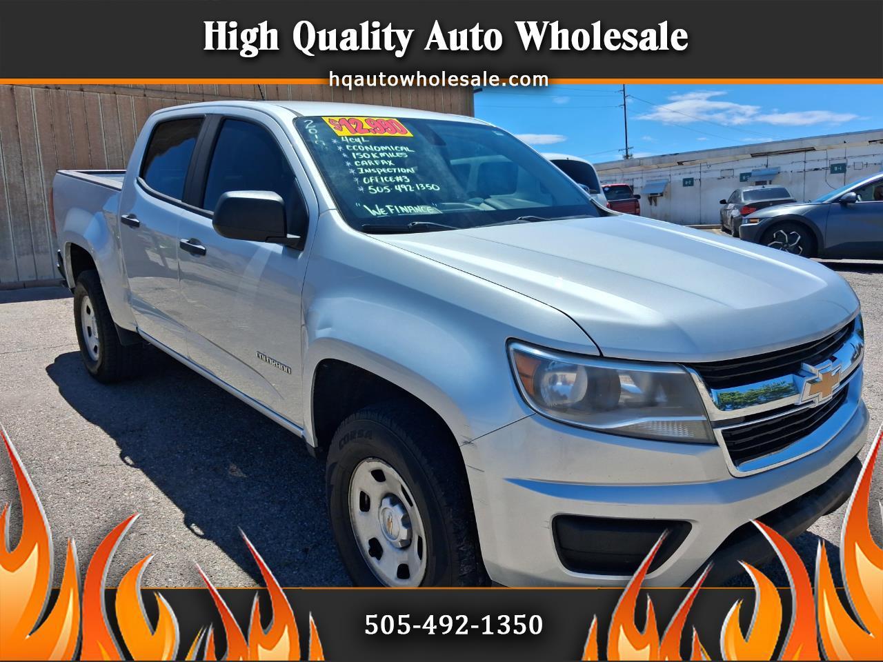 Chevrolet Colorado Work Truck Crew Cab 2WD Long Box 2019