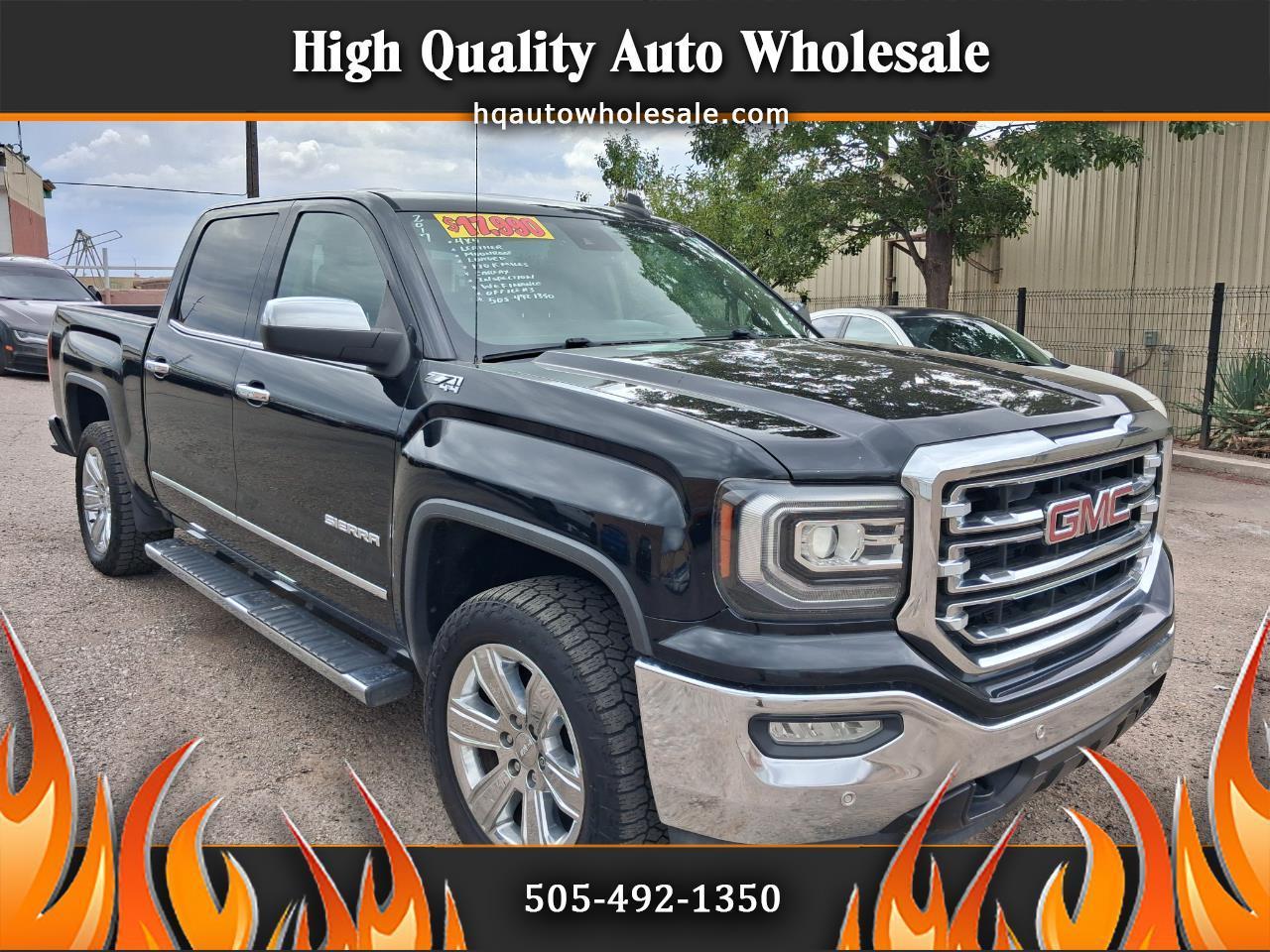 2017 GMC Sierra 1500 SLT Crew Cab Short Box 4WD