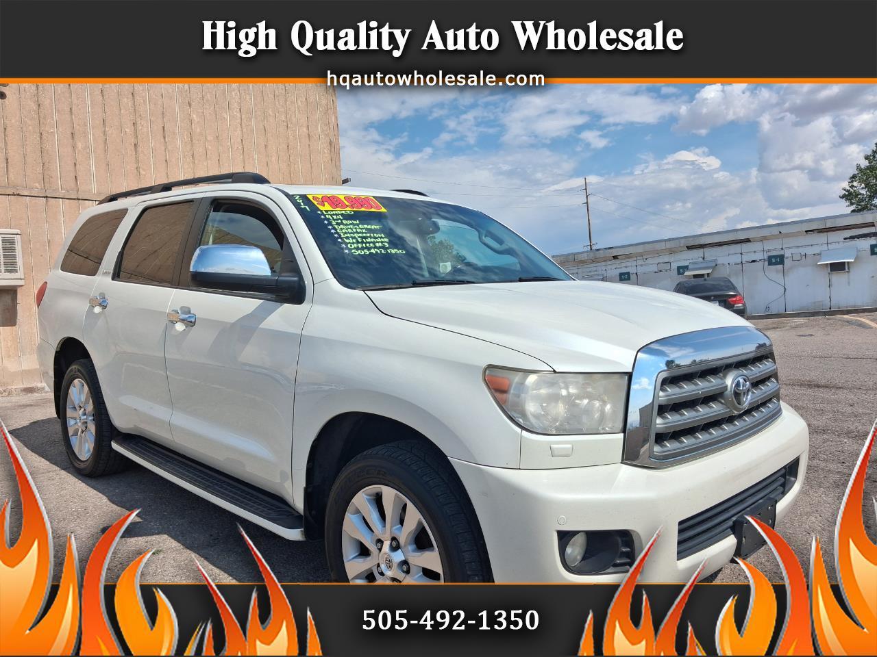 Toyota Sequoia Plantium 4WD FFV 2017