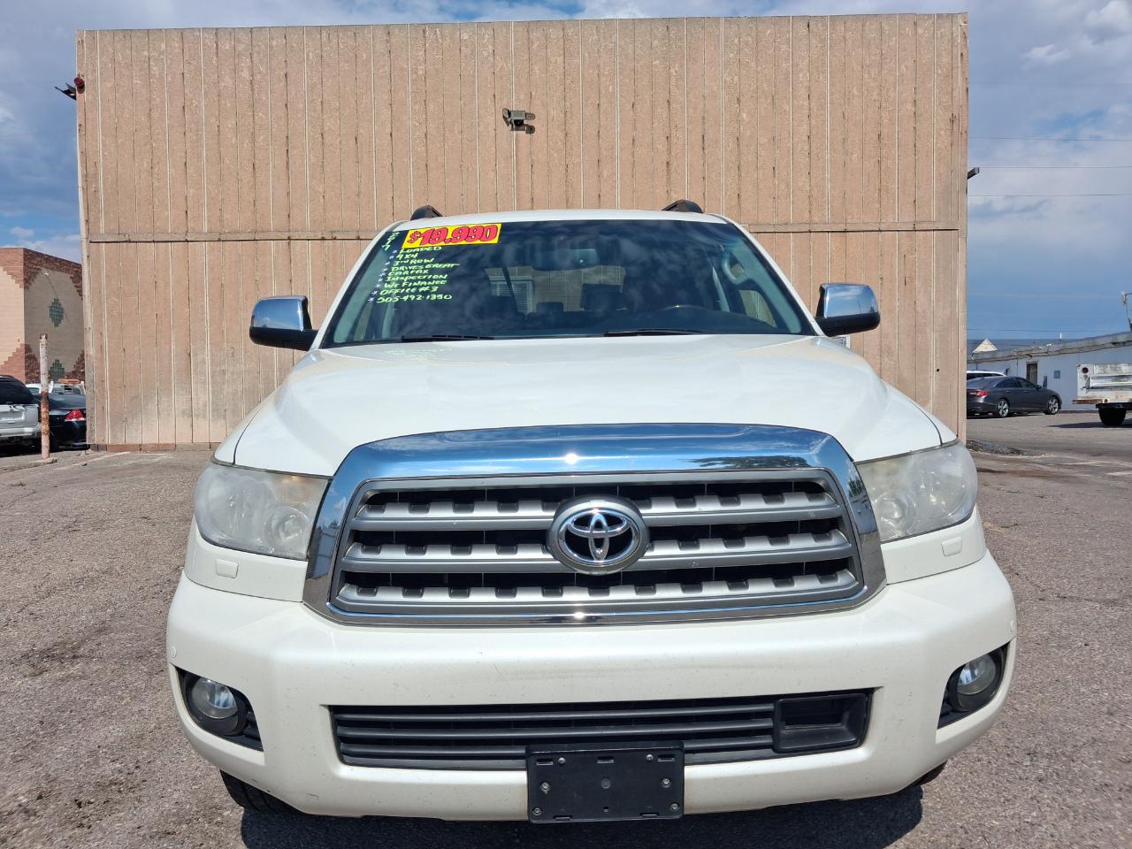 Toyota Sequoia Plantium 4WD FFV 2017