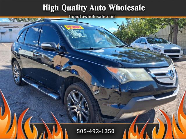 Black 2008 Acura MDX SUV / Crossover All-Wheel Drive Automatic