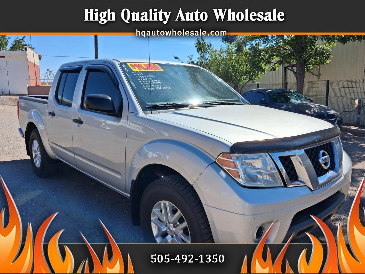 Silver 2019 Nissan Frontier Pickup Truck Four-Wheel Drive Automatic