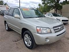 2006 Toyota Highlander Hybrid 