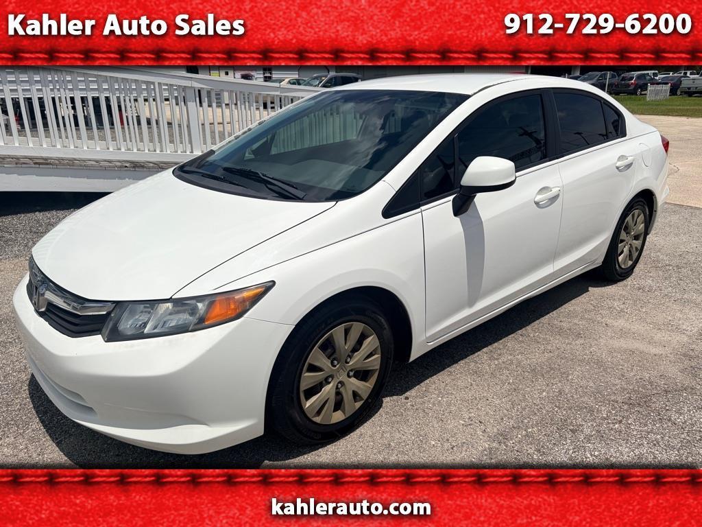 2012 Honda Civic LX Sedan 5-Speed AT