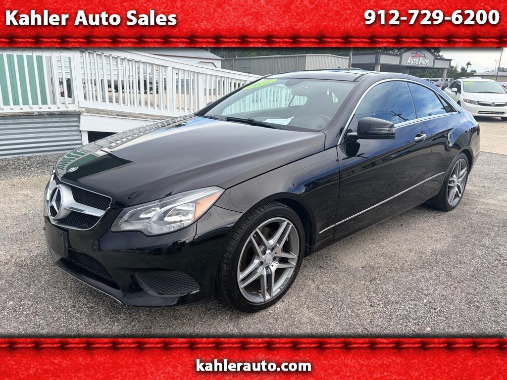 2014 Mercedes-Benz E-Class E350 Coupe 4MATIC