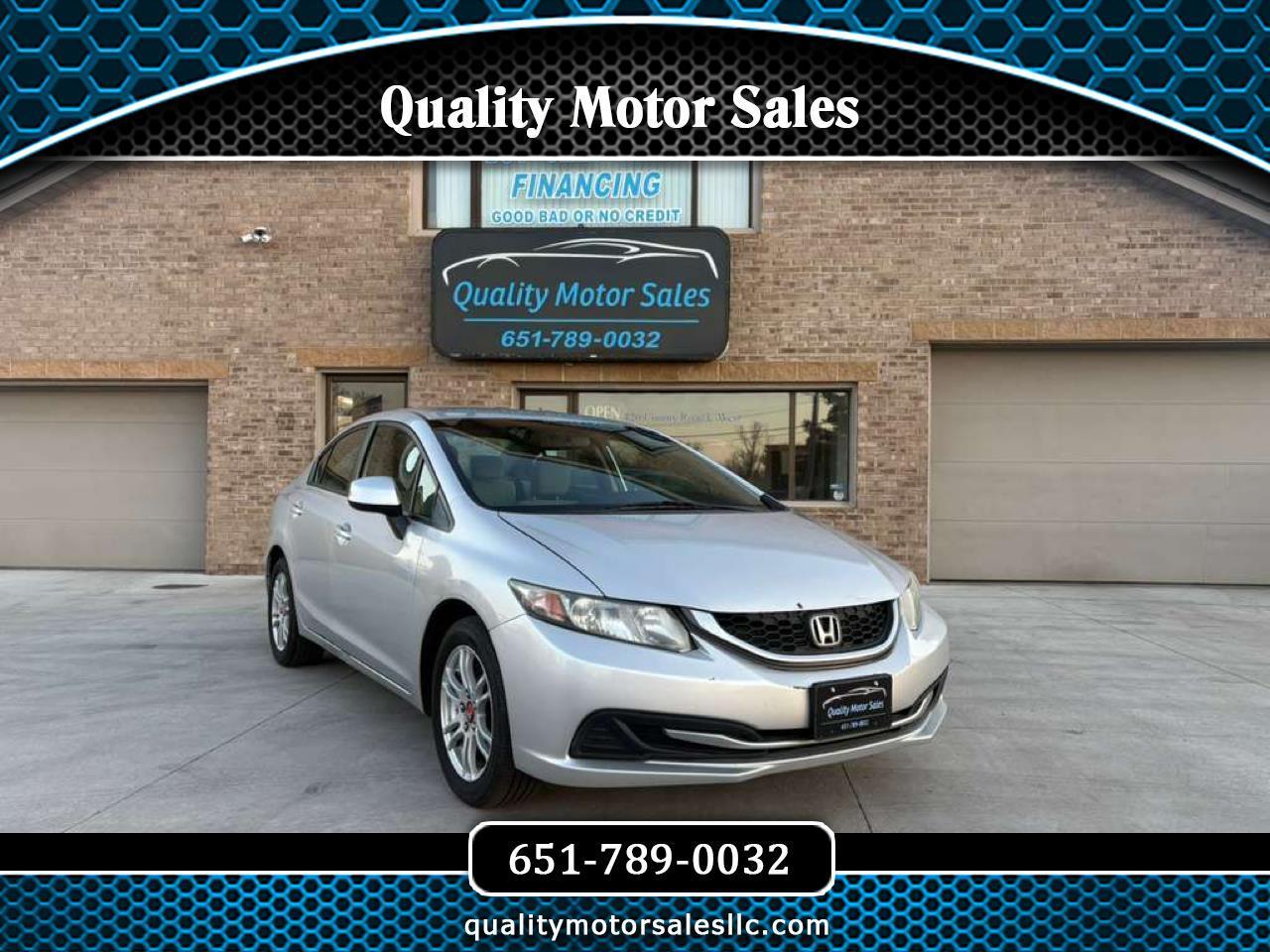 Honda Civic LX sedan 2013