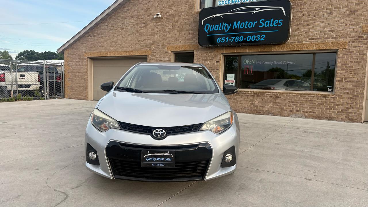Toyota Corolla 4dr Sdn CVT S Plus (Natl) 2014