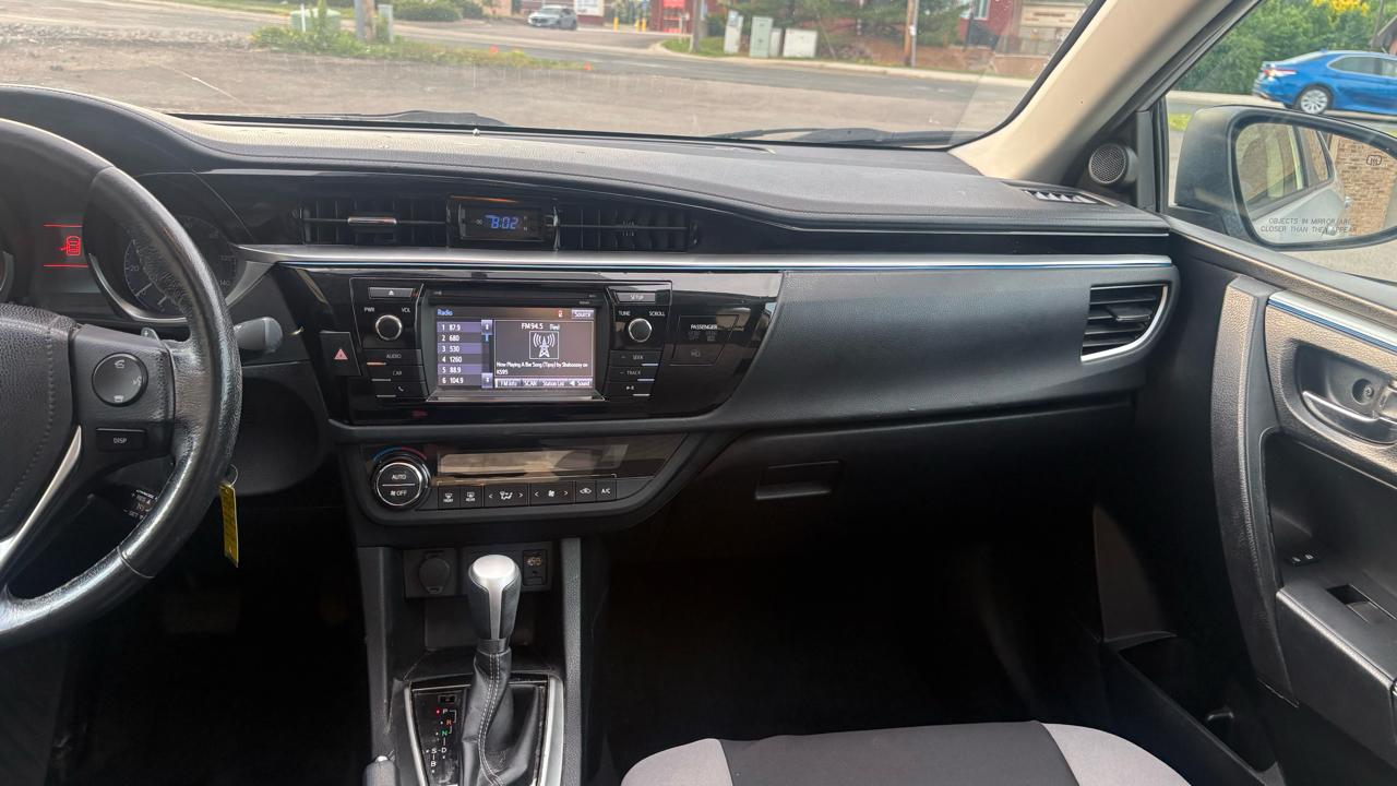 Toyota Corolla 4dr Sdn CVT S Plus (Natl) 2014