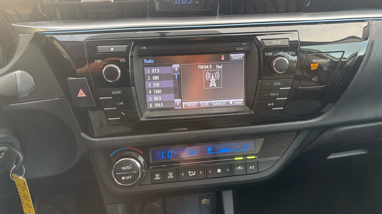 Toyota Corolla 4dr Sdn CVT S Plus (Natl) 2014