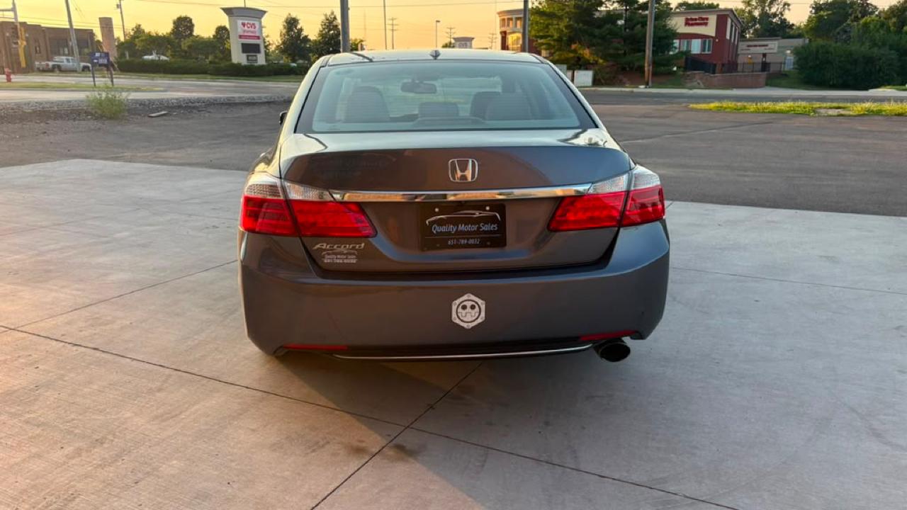 Honda Accord EX-L Sedan CVT 2015