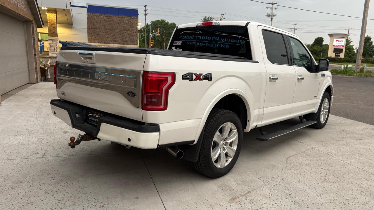 Ford F-150 Platinum 4WD SuperCrew 5.5' Box 2016