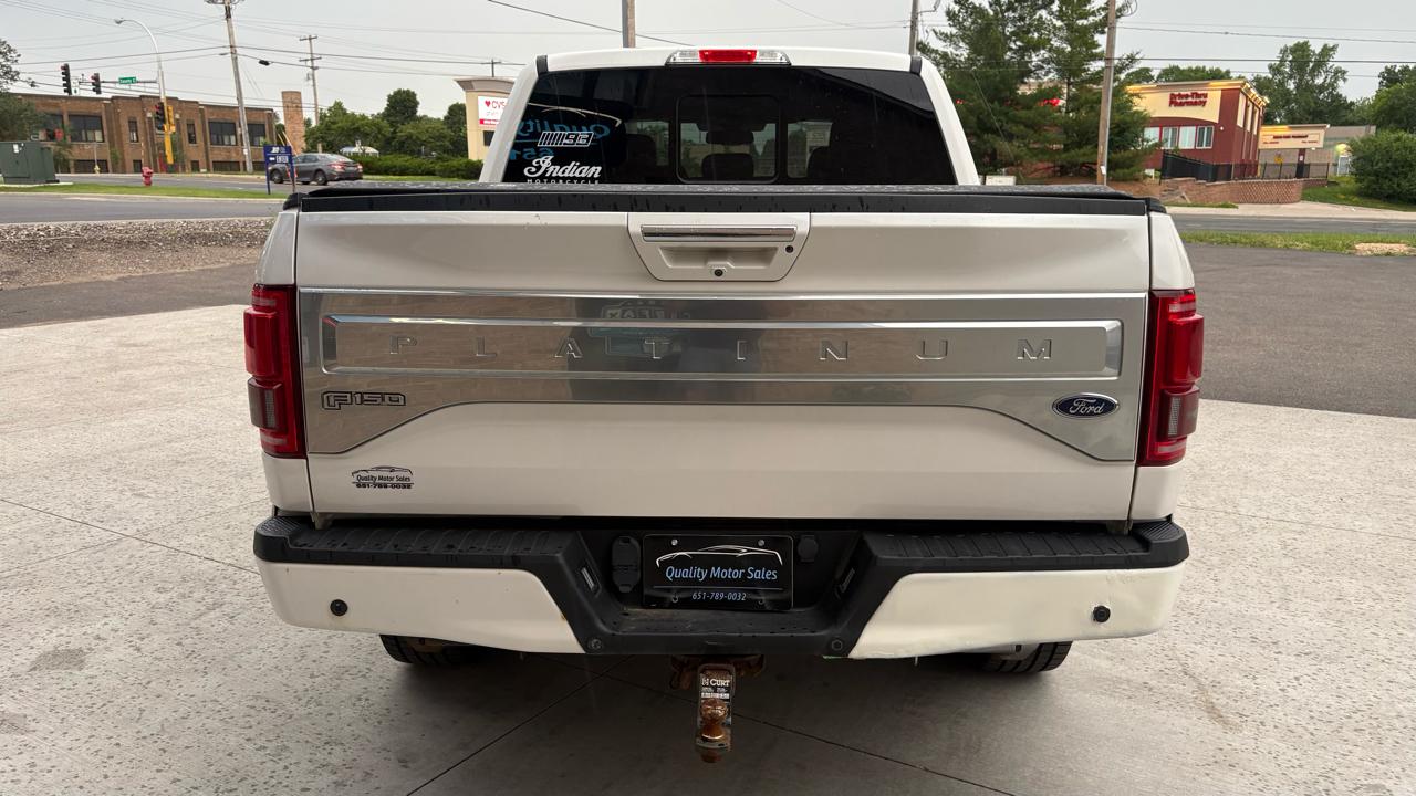 Ford F-150 Platinum 4WD SuperCrew 5.5' Box 2016