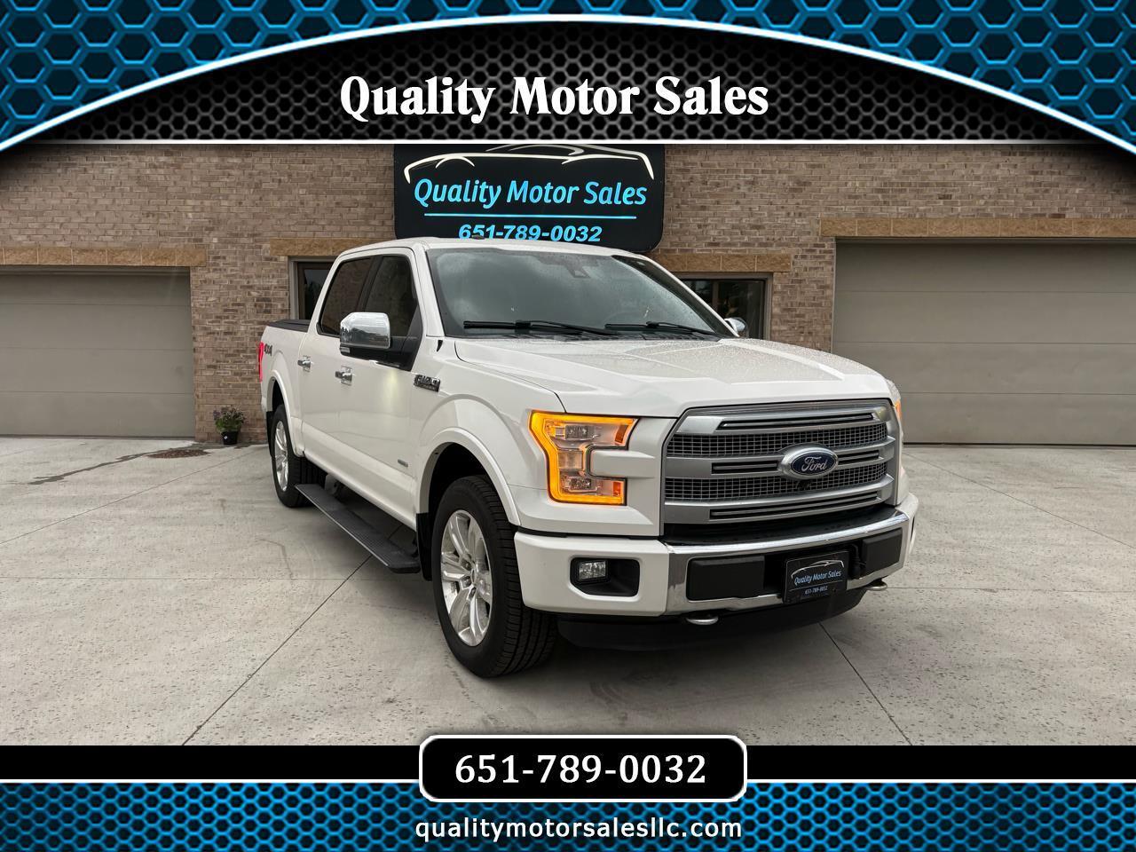 Ford F-150 Platinum 4WD SuperCrew 5.5' Box 2016