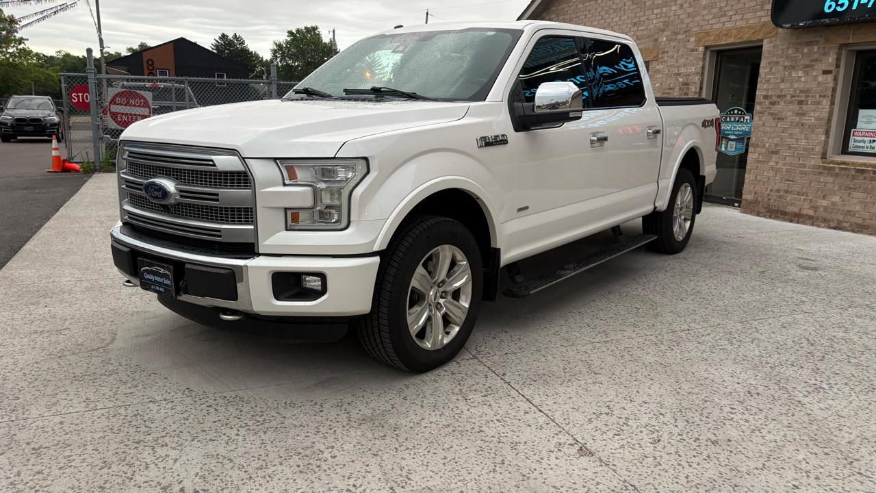 Ford F-150 Platinum 4WD SuperCrew 5.5' Box 2016