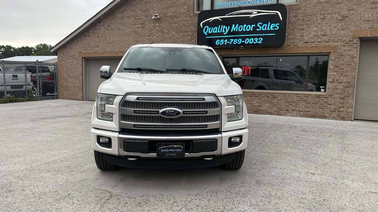 Ford F-150 Platinum 4WD SuperCrew 5.5' Box 2016