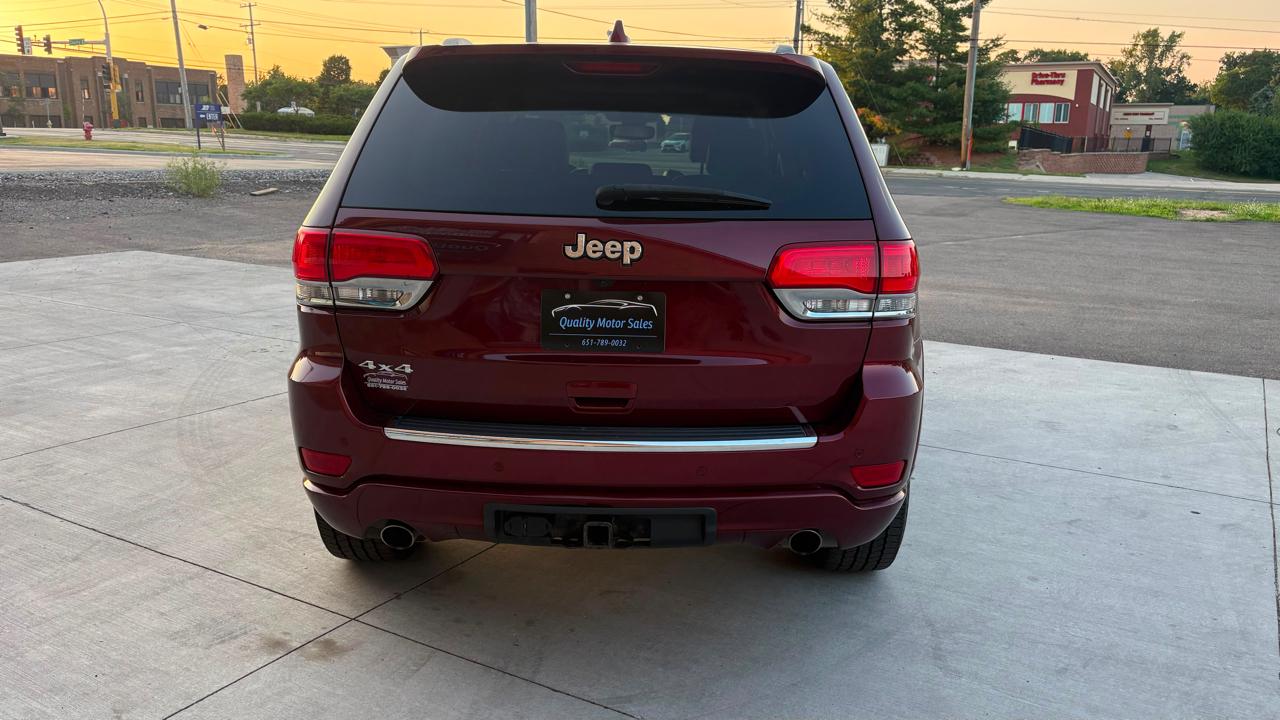 Jeep Grand Cherokee Overland 4WD 2017