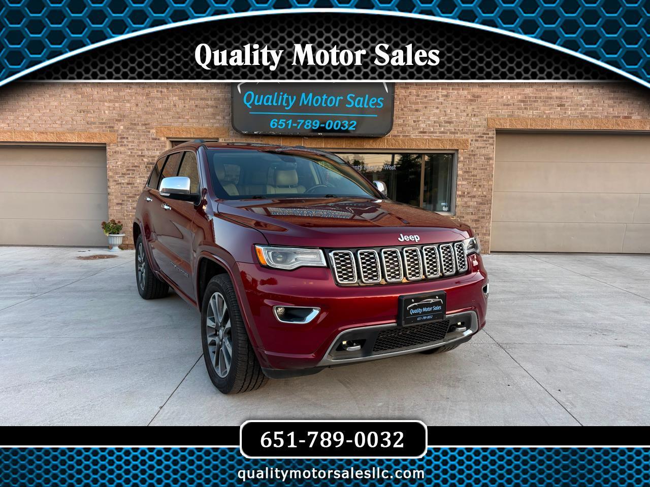 Jeep Grand Cherokee Overland 4WD 2017