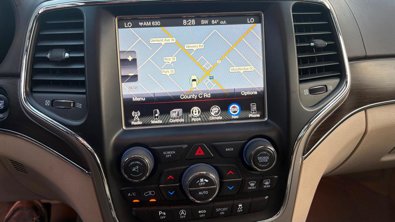 Jeep Grand Cherokee Overland 4WD 2017