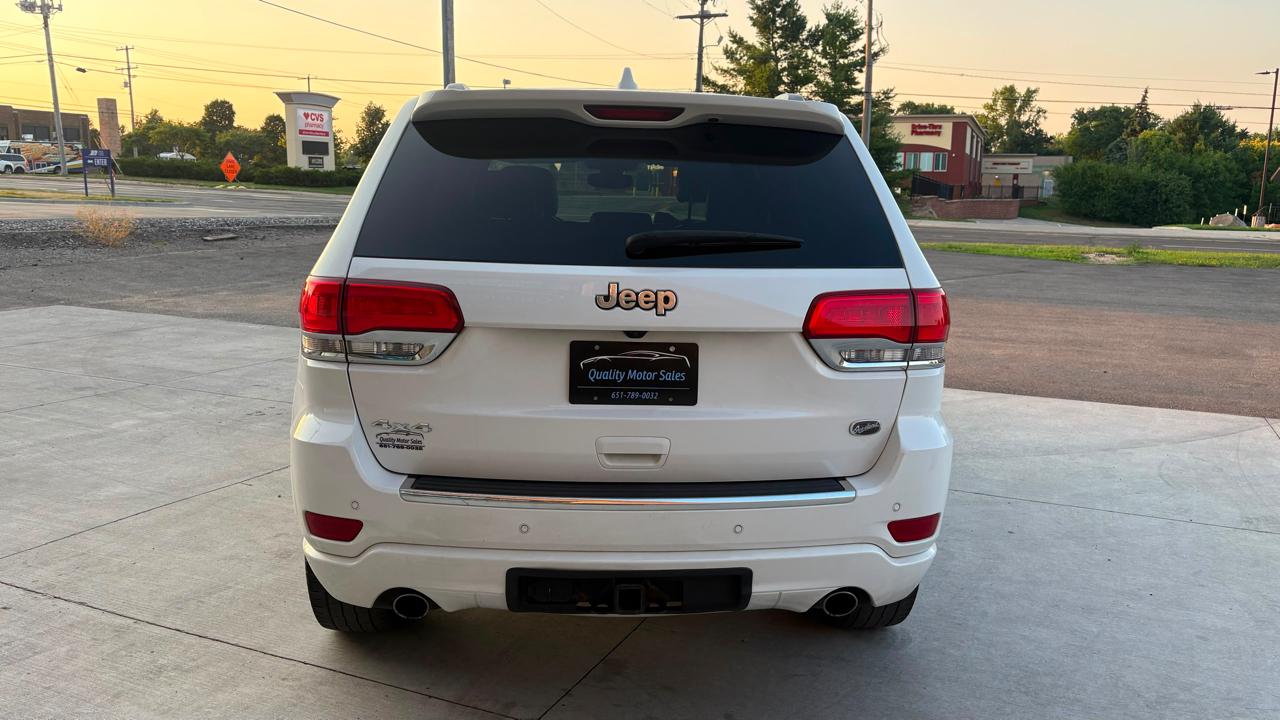 Jeep Grand Cherokee Overland 4WD 2017