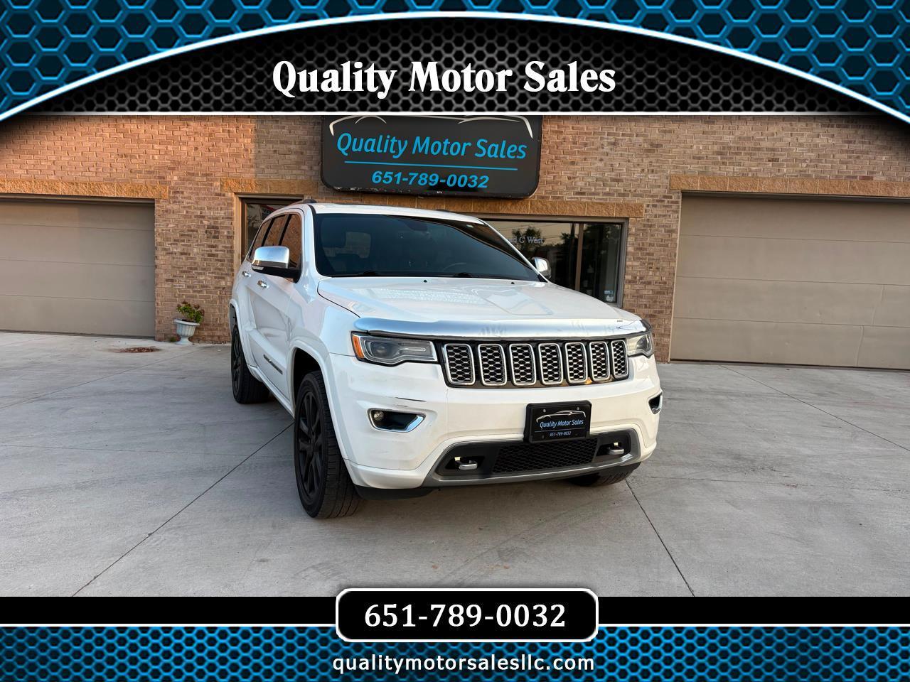 Jeep Grand Cherokee Overland 4WD 2017