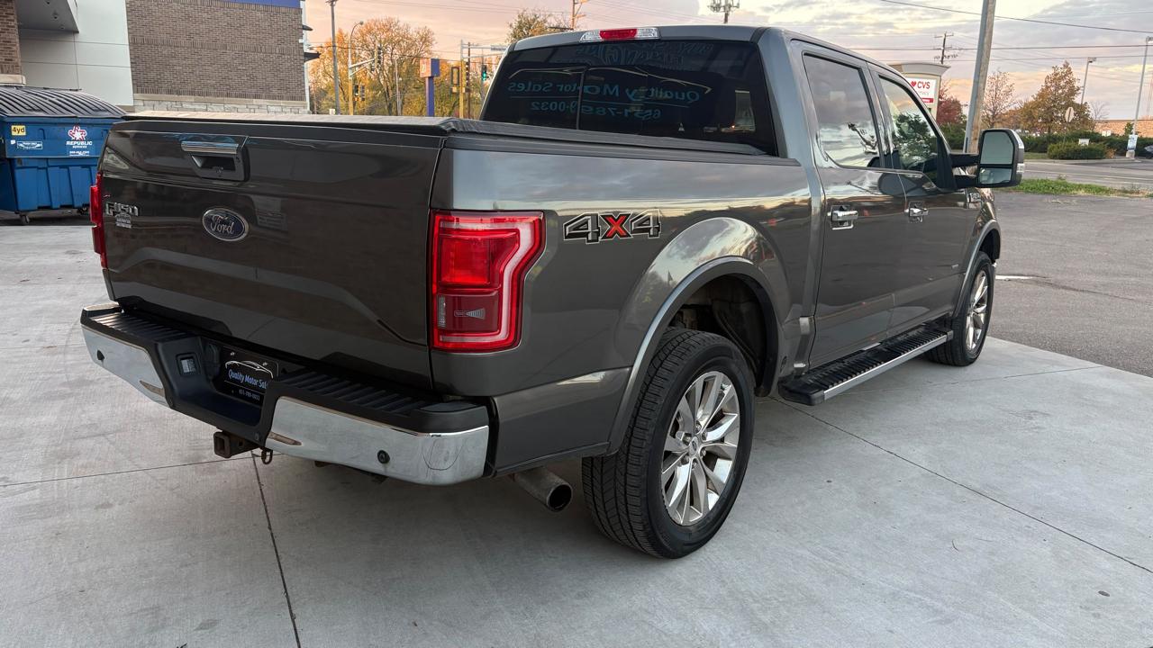 Ford F-150 Lariat SuperCrew 5.5-ft. Bed 4WD 2016