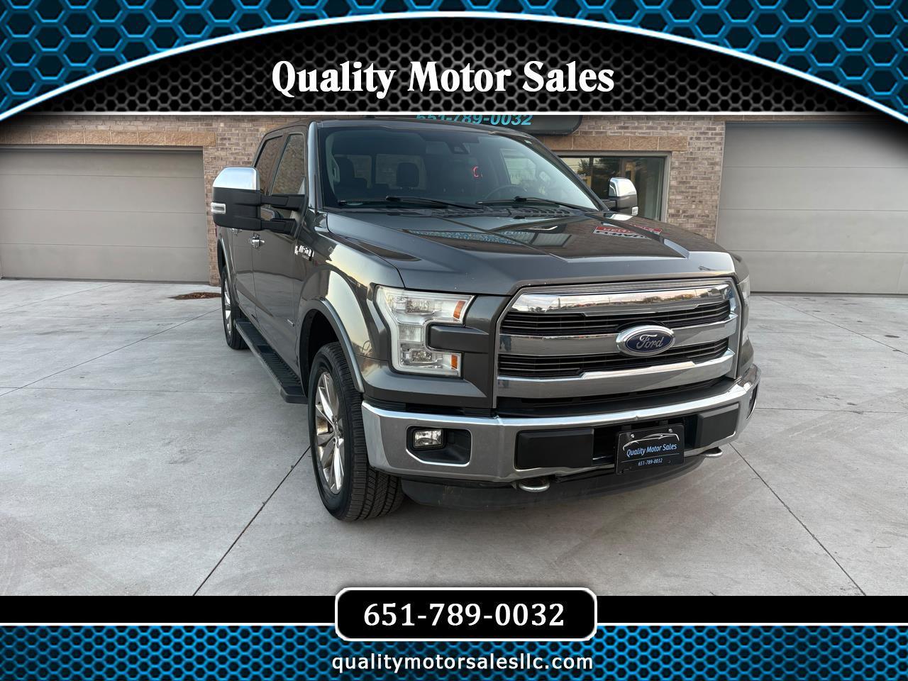Ford F-150 Lariat SuperCrew 5.5-ft. Bed 4WD 2016