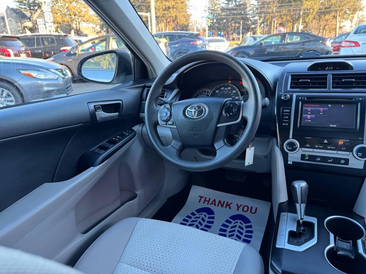 Toyota Camry SE Sport 2014