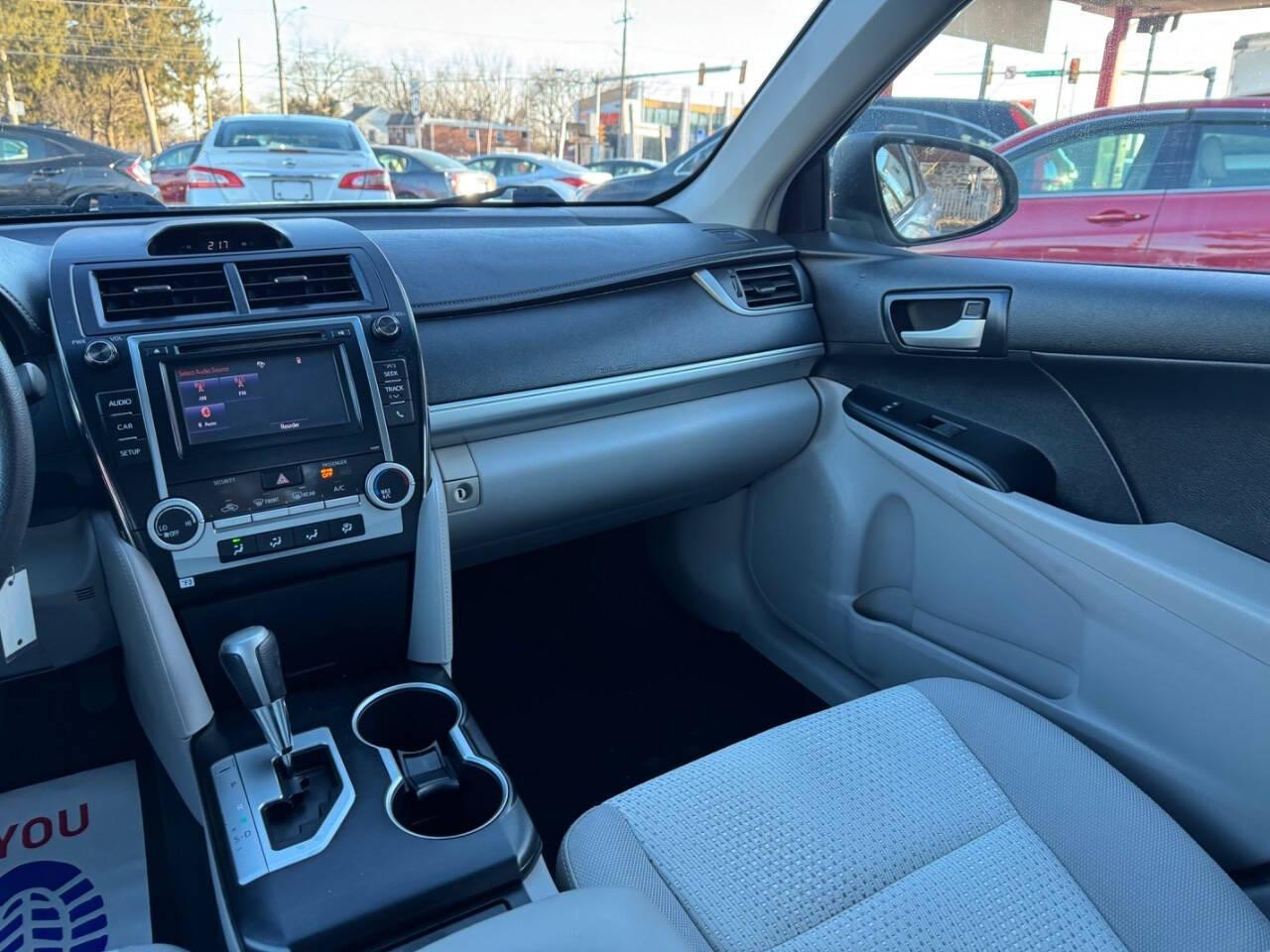 Toyota Camry SE Sport 2014