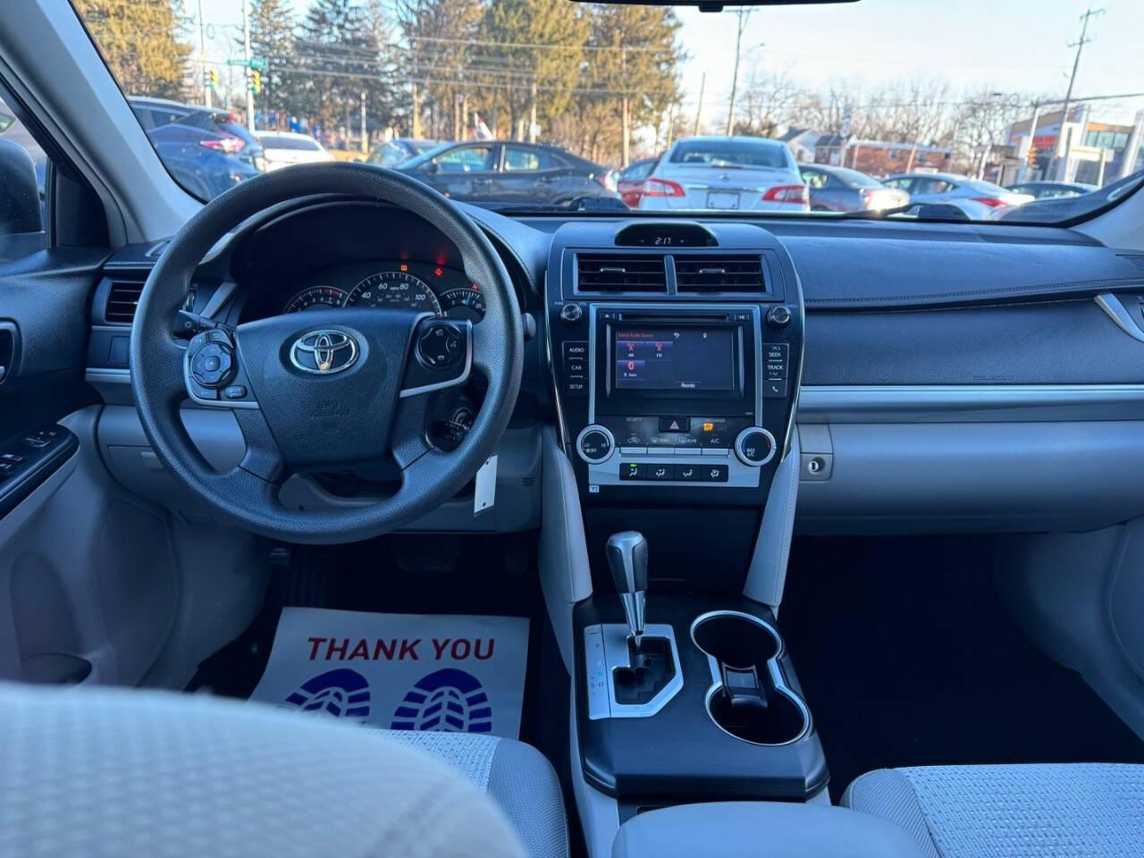 Toyota Camry SE Sport 2014