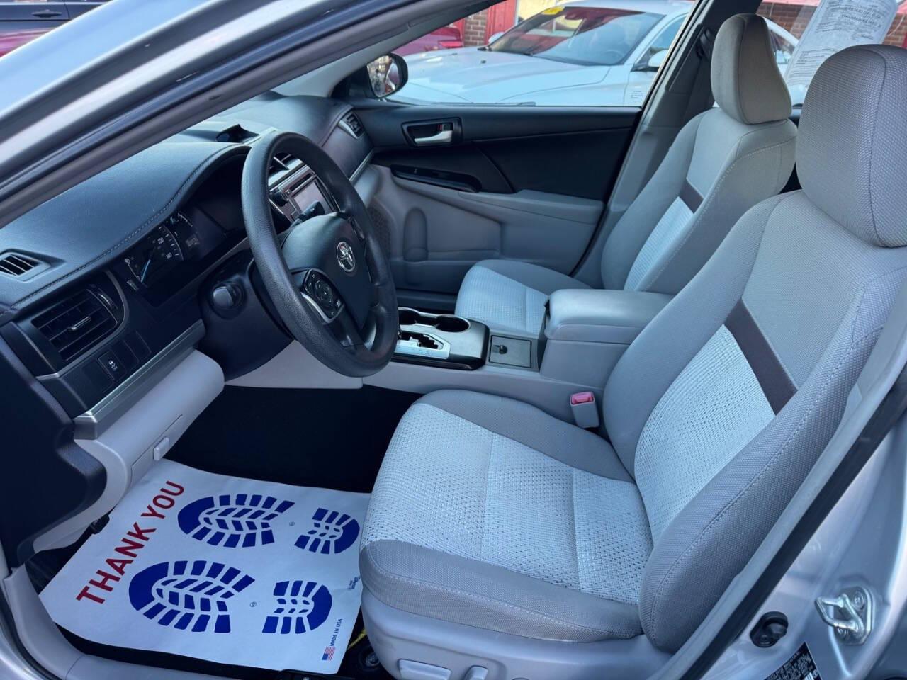 Toyota Camry SE Sport 2014