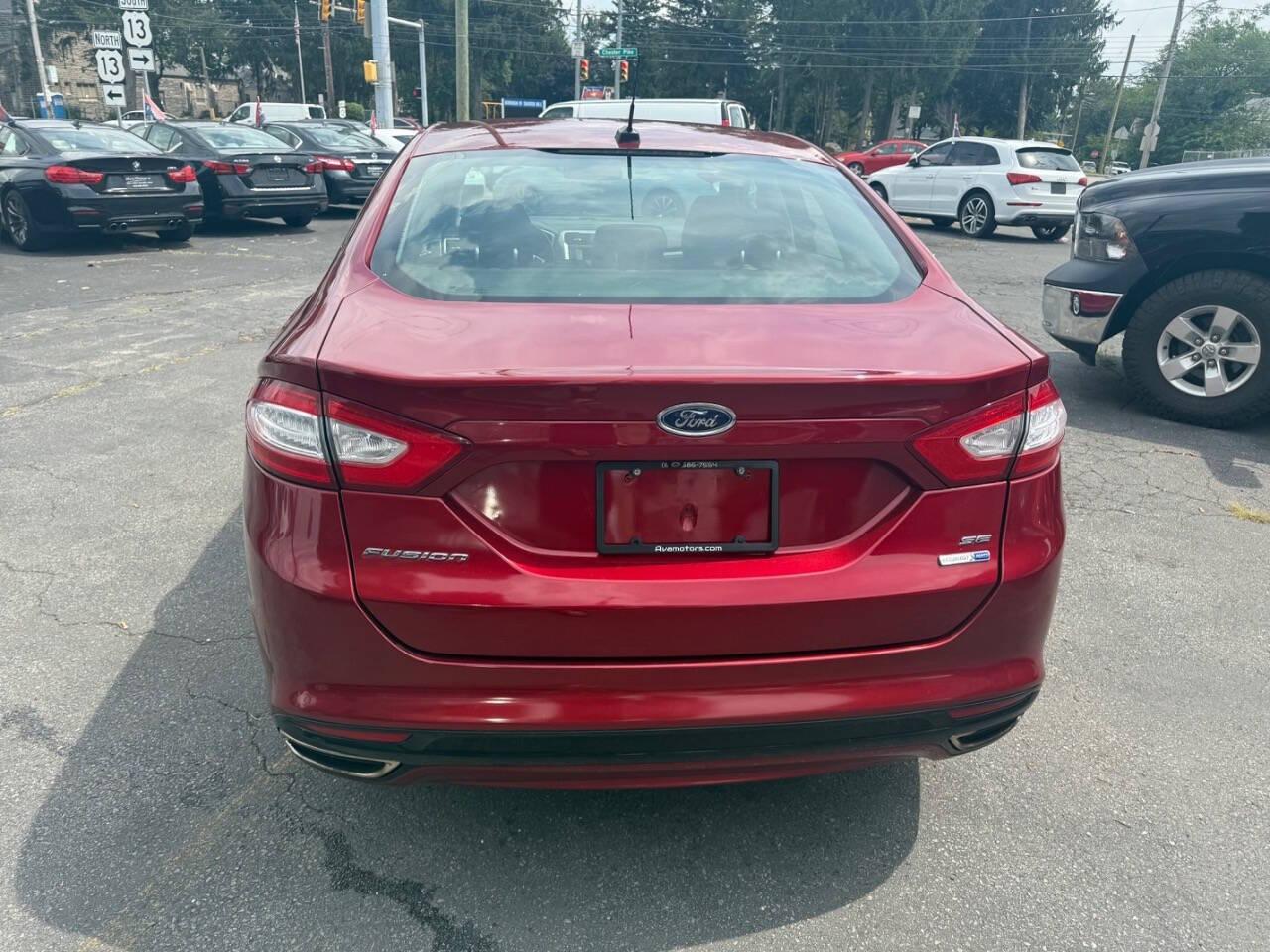 Ford Fusion SE AWD 2015