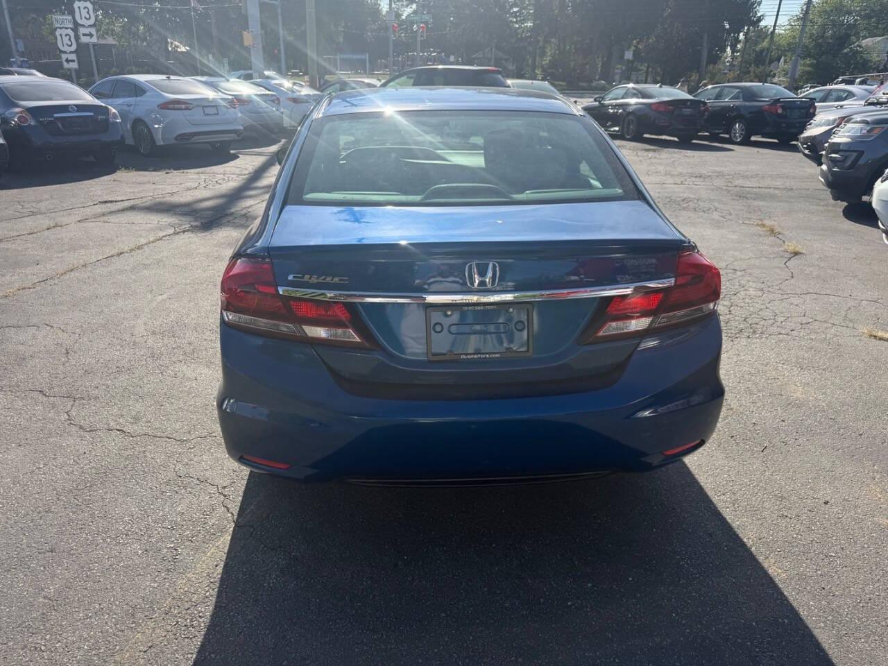 Honda Civic EX Sedan CVT 2014