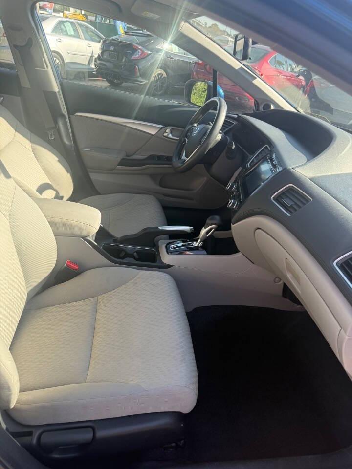 Honda Civic EX Sedan CVT 2014