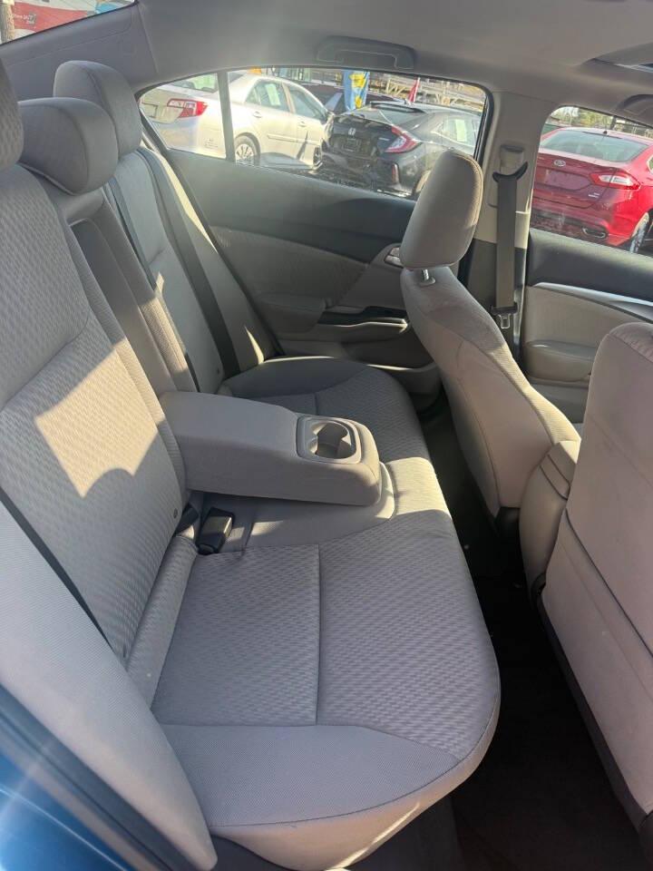 Honda Civic EX Sedan CVT 2014