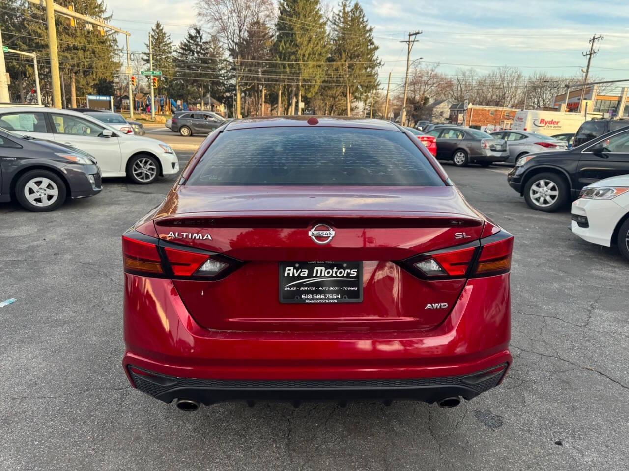 Nissan Altima 2.5 SL AWD 2019