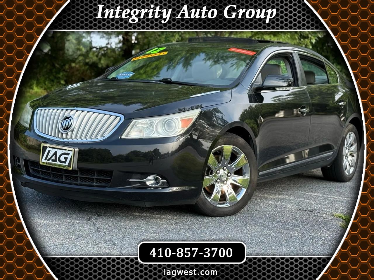 2012 Buick LaCrosse Premium Package 2, w/Leather AWD