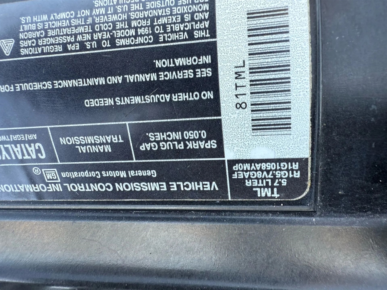 Pontiac Firebird Trans Am 25th Anniversary 1994