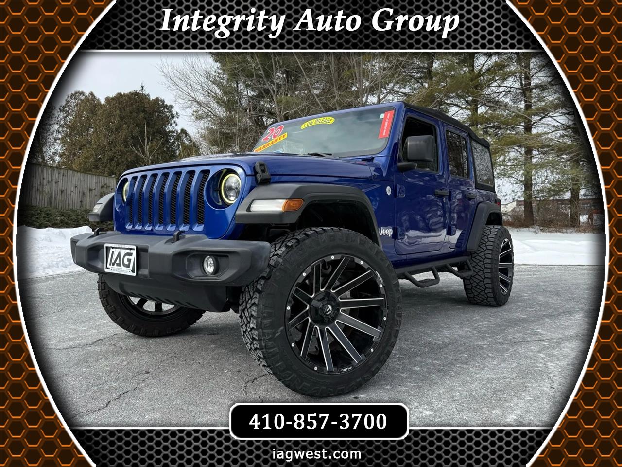 2020 Jeep Wrangler Unlimited Sport S 4x4