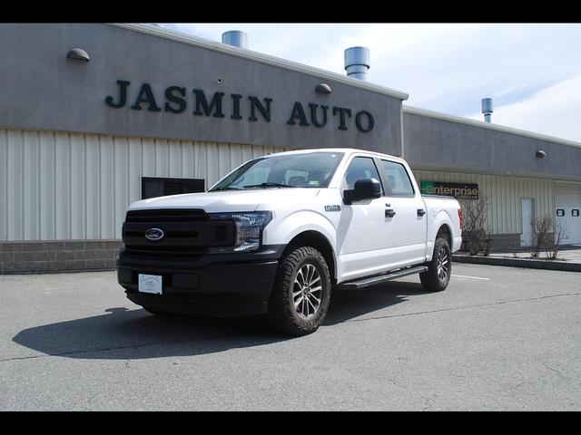 White 2019 Ford F-150 Police Responder SuperCrew 4WD Pickup Truck Four-Wheel Drive Automatic