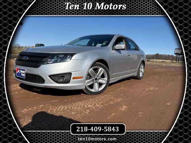 Silver 2011 Ford Fusion Sport AWD Sedan All-Wheel Drive 6-Speed Automatic