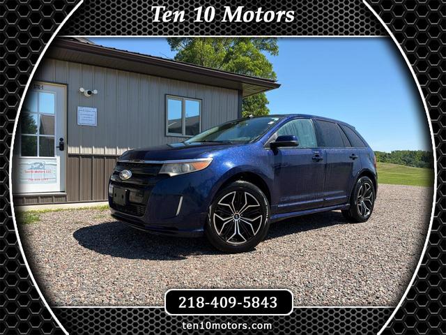 Blue 2011 Ford Edge SUV / Crossover All-Wheel Drive