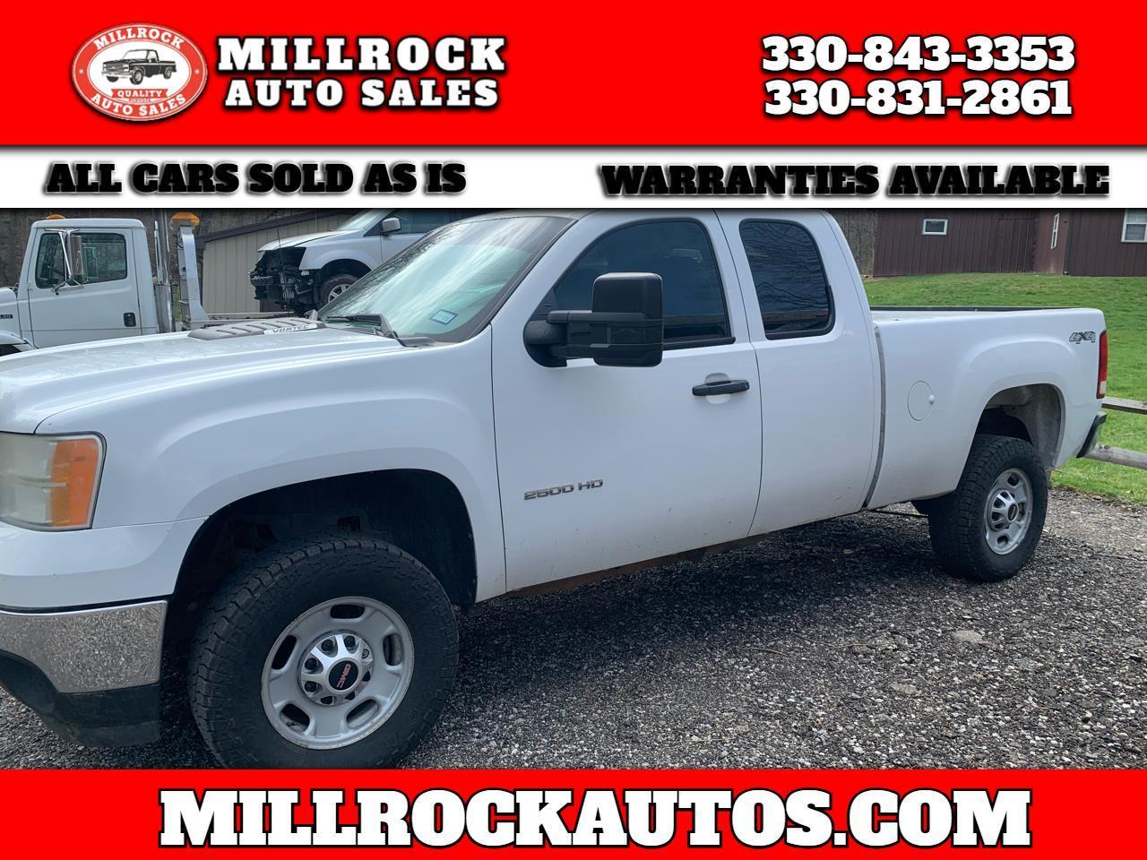 2013 GMC Sierra 2500HD Work Truck Ext. Cab 4WD