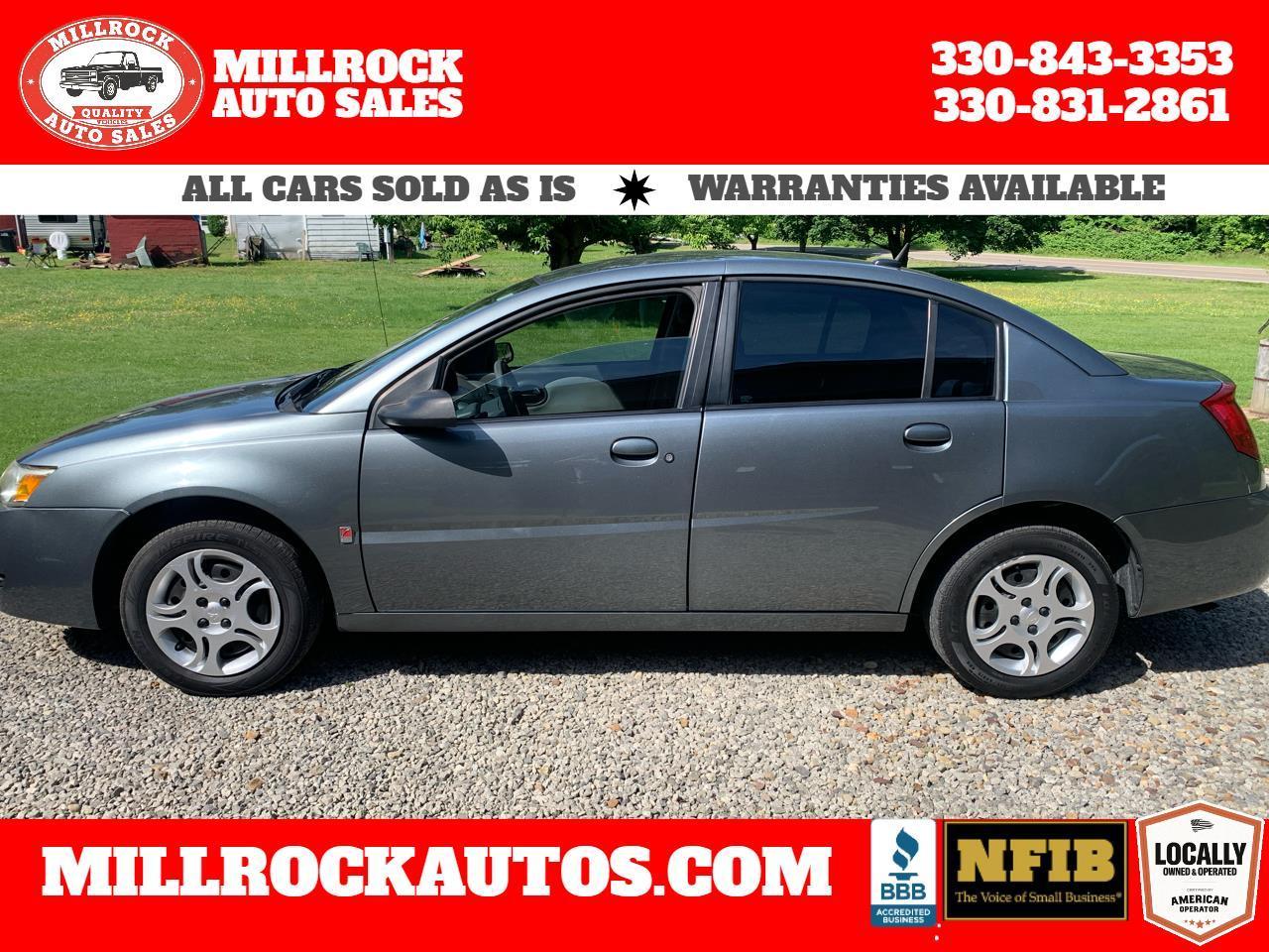2007 Saturn ION 2 Sedan Automatic