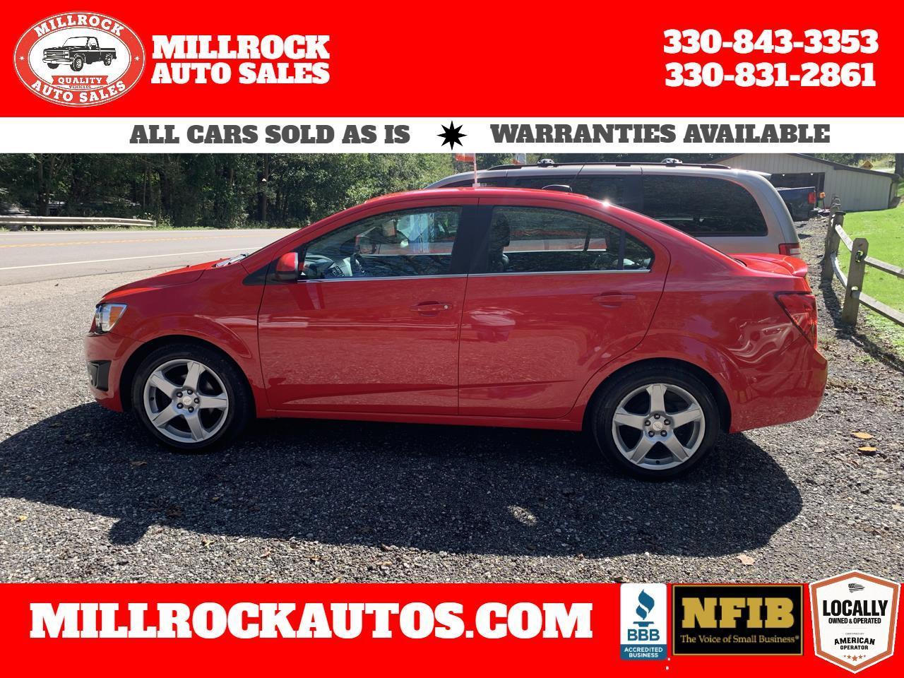 2015 Chevrolet Sonic LTZ Auto Sedan