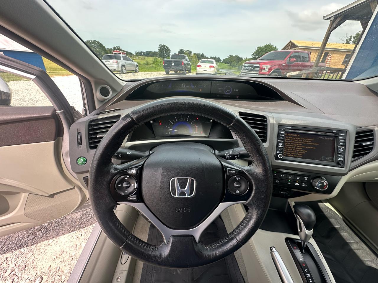 Honda Civic EX-L Sedan 5-Speed AT 2012
