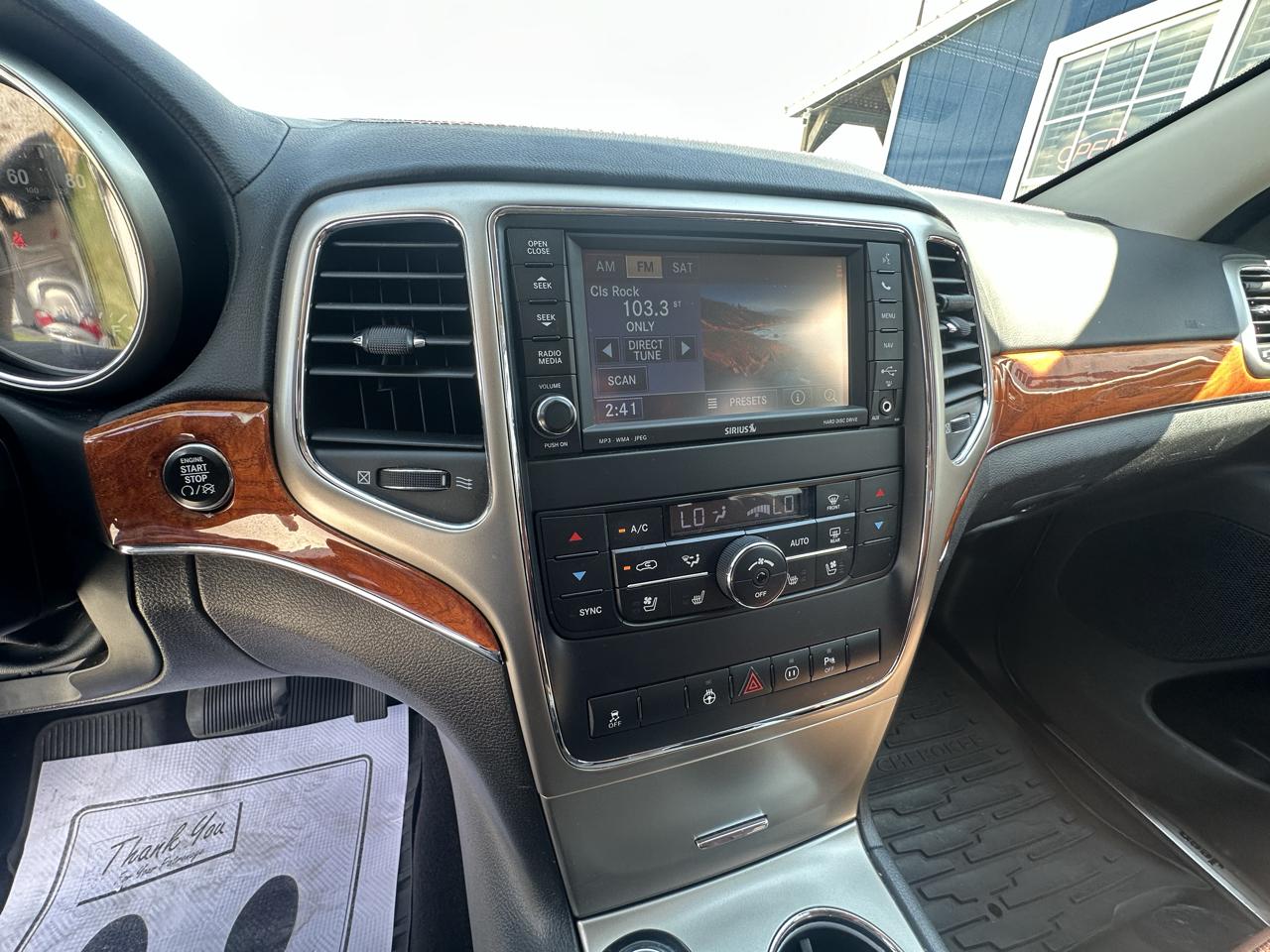 Jeep Grand Cherokee Overland 4WD 2012