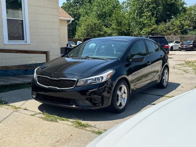 Black 2017 Kia Forte Sedan Front-Wheel Drive