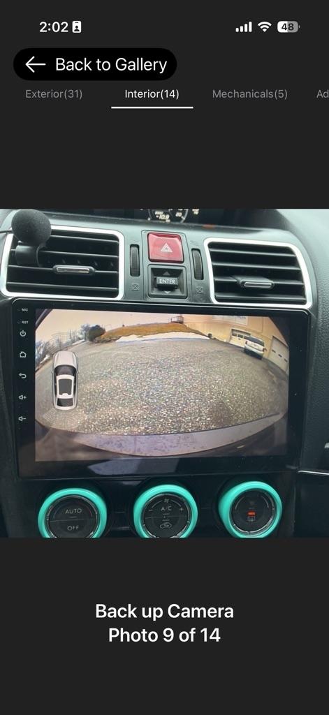 Subaru WRX Limited 6M 2016