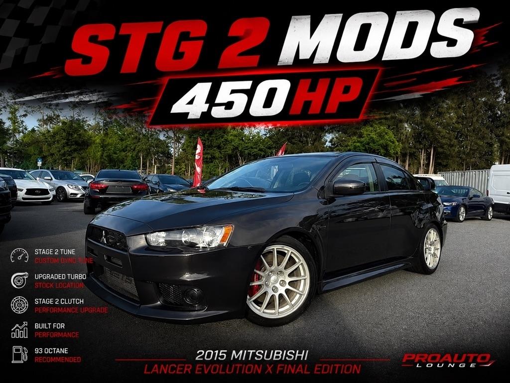 2015 Mitsubishi Lancer Evolution GSR