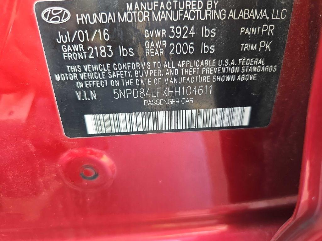 Hyundai Elantra Value Edition 6A 2017